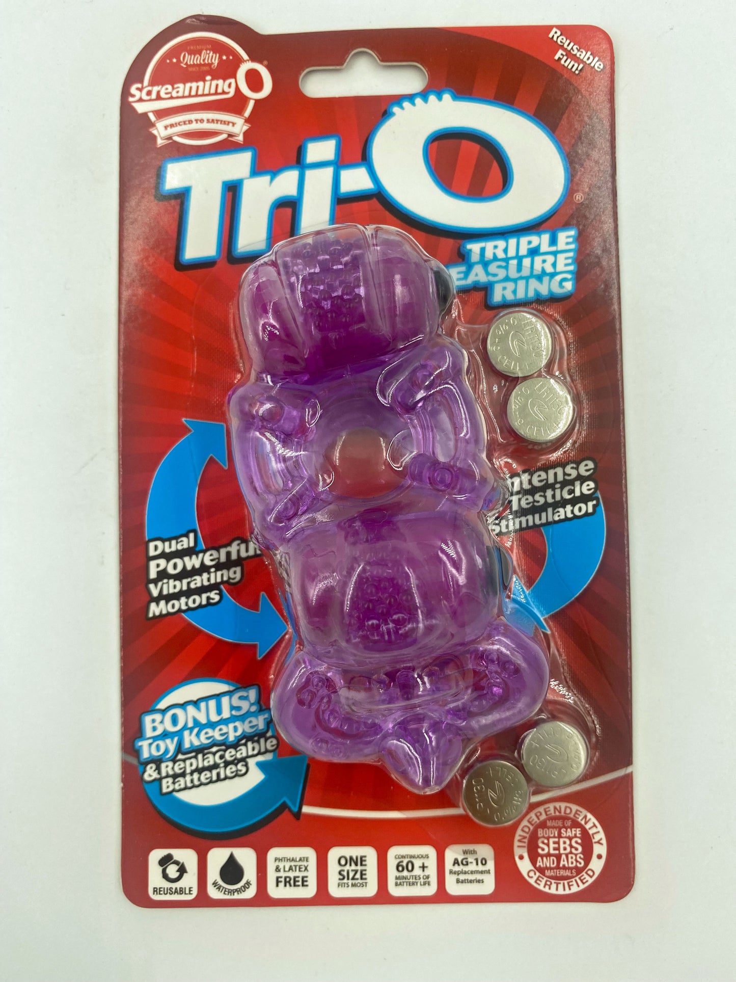 Tri-O - Purple- Each TRIO-PU-E