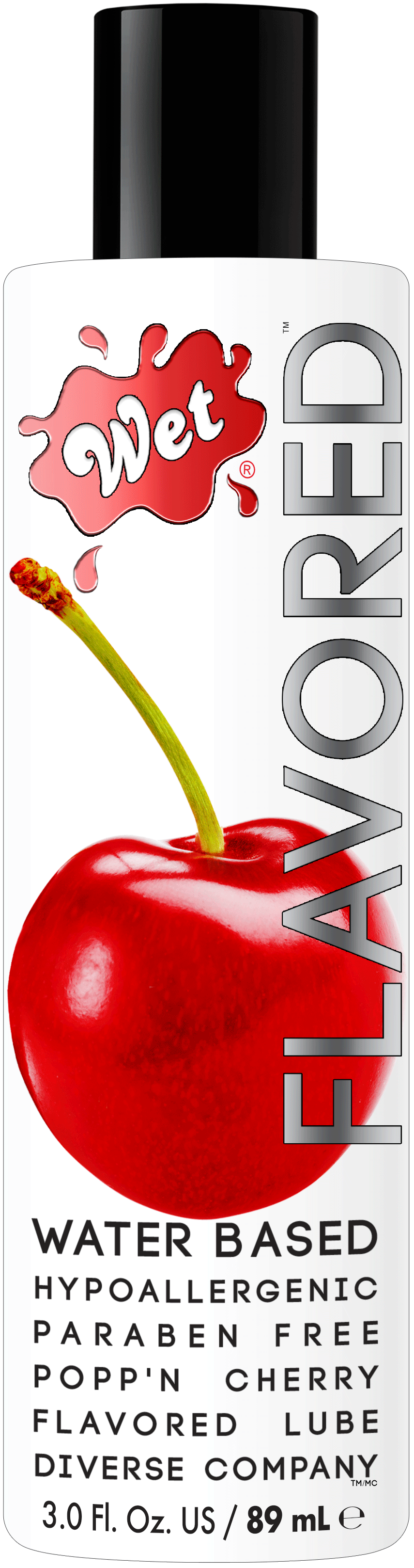 Wet Flavored Popp'n Cherry - 3 Fl Oz WT21506