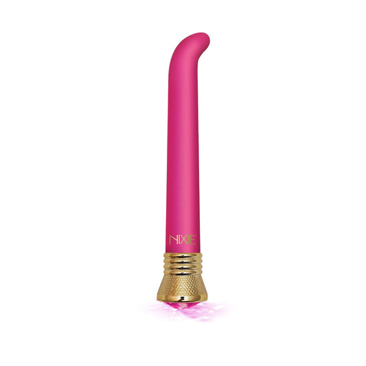 Nixie Jewel Satin G Spot Vibe 10 Function -  Pink Tourmaline GN-1000303