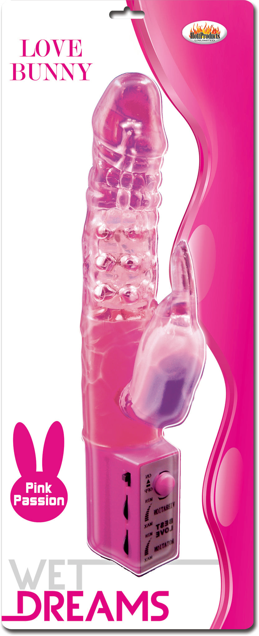 Wet Dreams Love Bunny - Pink Passion HTP2903