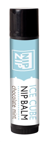 Nip Zip Ice Cube Nip Balm - Chocolate Mint - Tube Carded SEN-NZVL271