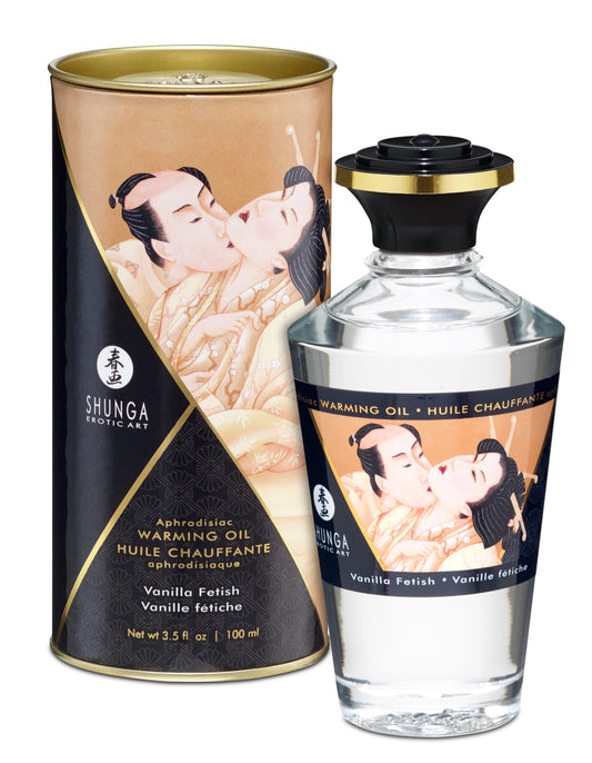 Aphrodisiac Warming Oil - Vanilla Fetish SHU2207