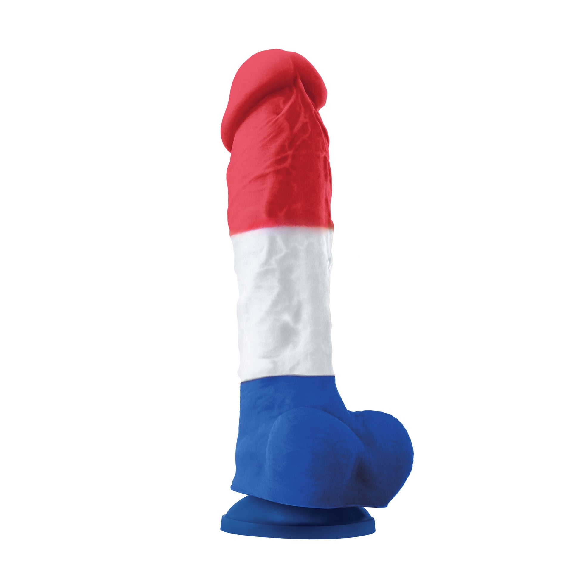 Colours Pleasures - 8 Dildo - Tricolor NSN-0408-12