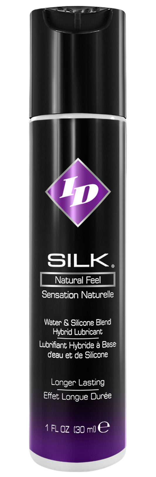 ID Silk Silicone and Water Belned Lubricant 1 Oz ID-SLK-01