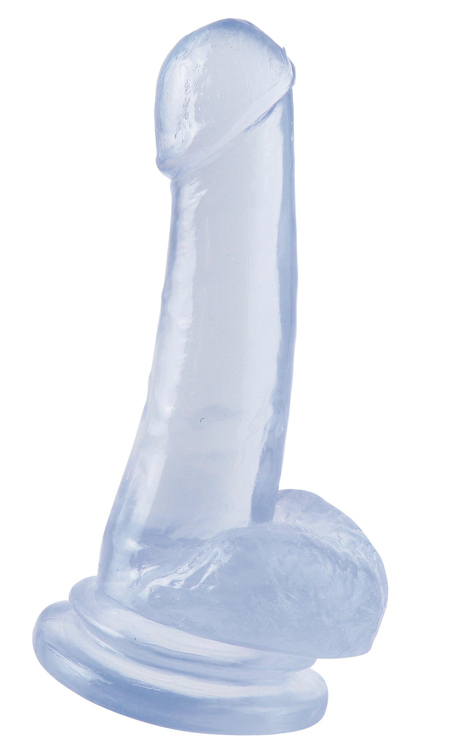 Basix Rubber Works 8 Inch Dong With Suction Cup -  Clear PD4308-20