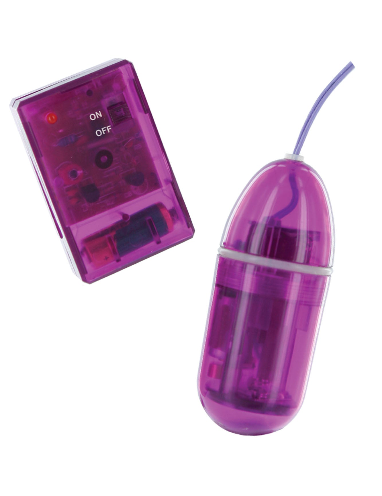 Waterproof Remote Control Bullet - Purple PD2670-12