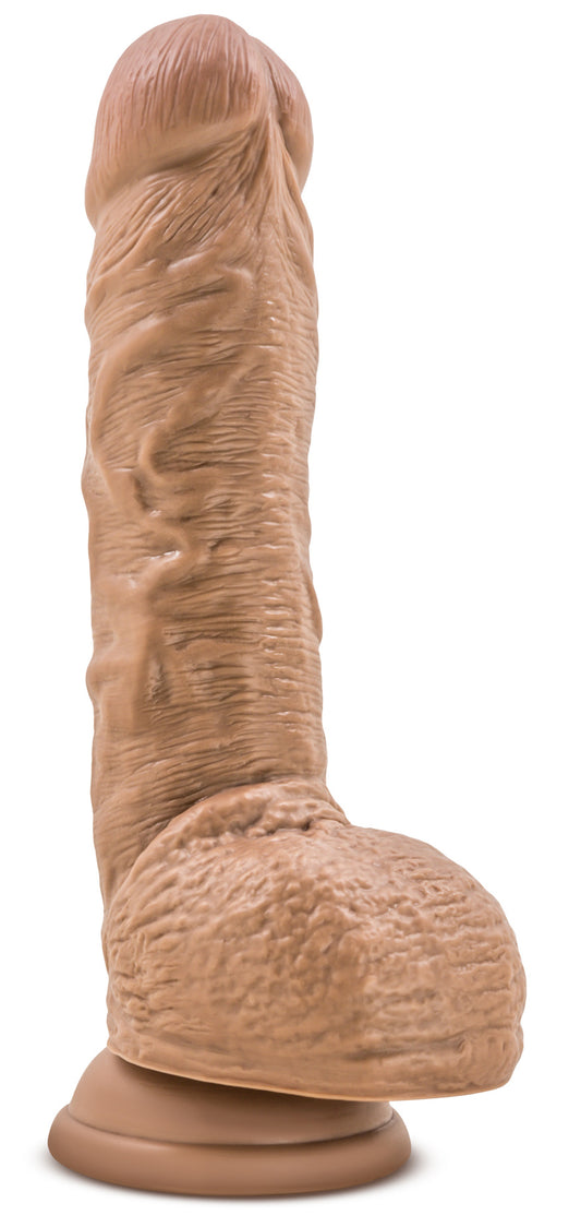 Au Naturel - Big Billy - 9 Inch Dildo - Mocha BL-74817