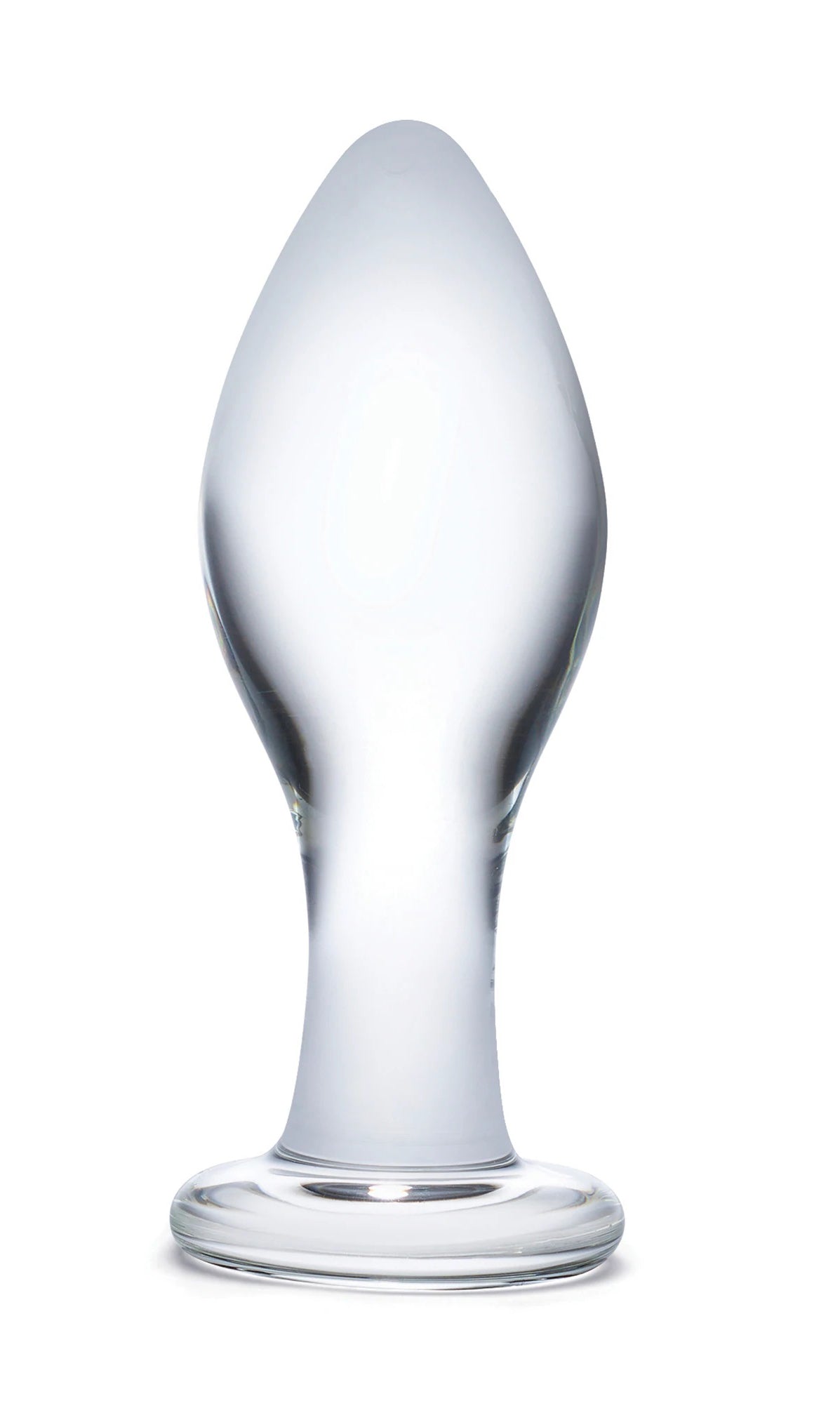 4 Inch Classic Handblown Glass Butt Plug GLAS-156