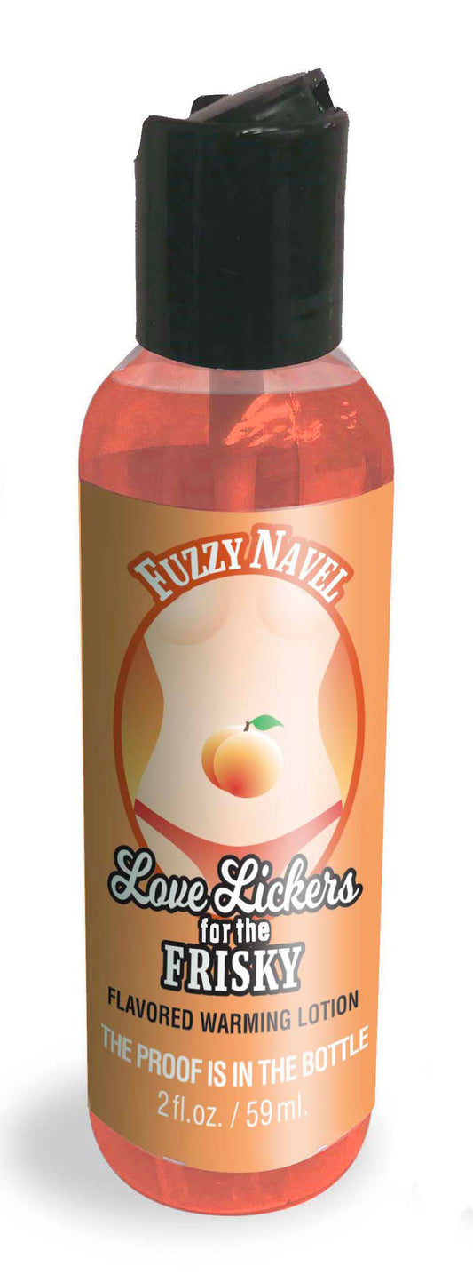 Love Lickers Massage Oil - Fuzzy Navel - 1.76 Fl. Oz. LG-BT014