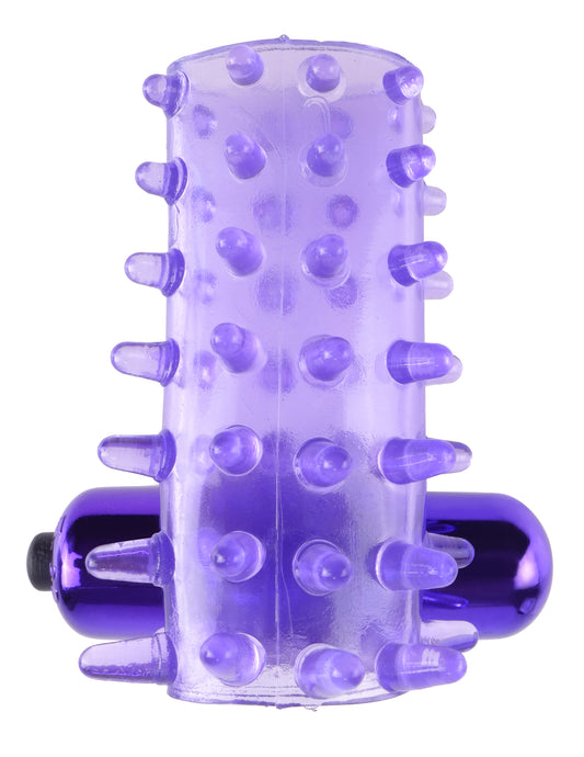 Fantasy C-Ringz Vibrating Super Sleeve Purple PD5864-12