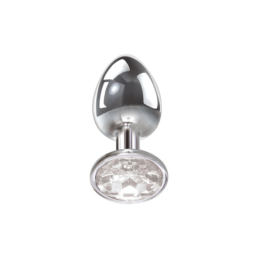 Clear Gem Anal Plug - Large AE-WF-4555-2