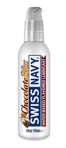 Swiss Navy Flavors Lubricant - Chocolate Bliss  4  Fl. Oz. MD-SNFCB4