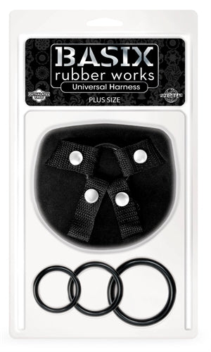 Basix Rubber Works Universal Harness - Plus Size PD4320-02