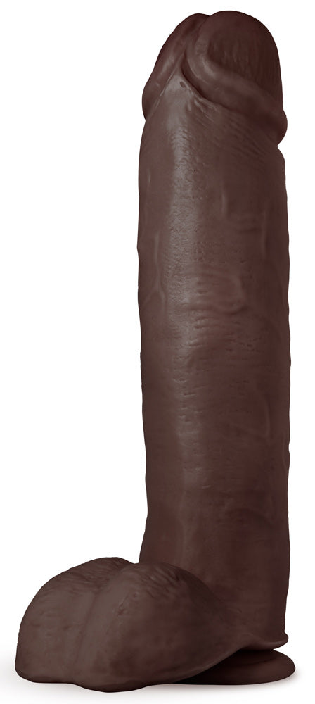 Au Naturel - Huge - 10 Inch Dildo - Chocolate BL-26716