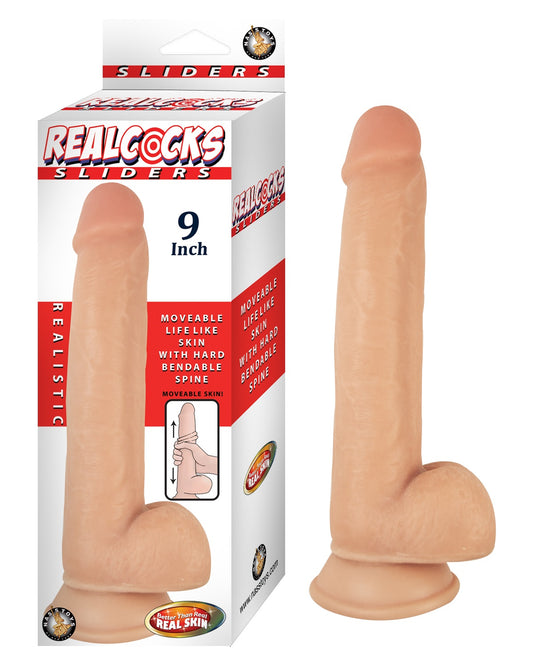 Realcocks Sliders - 9 Inch - Flesh NW2879