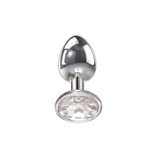 Clear Gem Anal Plug - Small AE-WF-4531-2