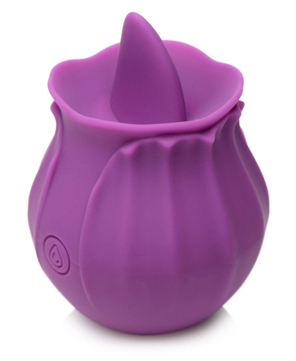 Inmi - Bloomgasm Wild Violet Licking Silicone  Stimulator - Violet INM-AG777