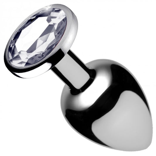 Clear Gem Anal Plug - Large BTYS-AF632-LARGE